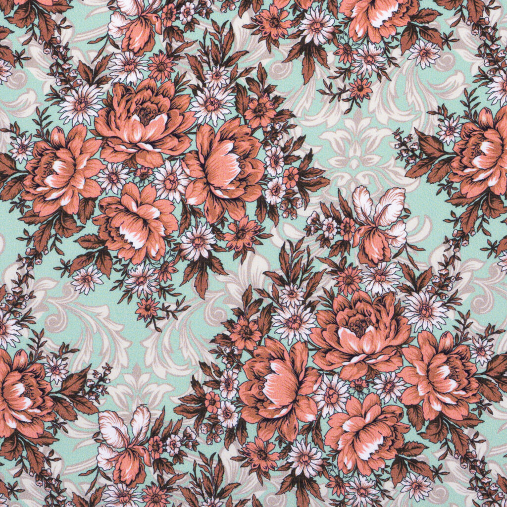 SATIN TRELLIS APRICOT