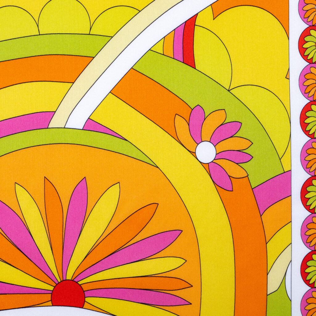 SATIN JAQUELINE YELLOW ORANGE