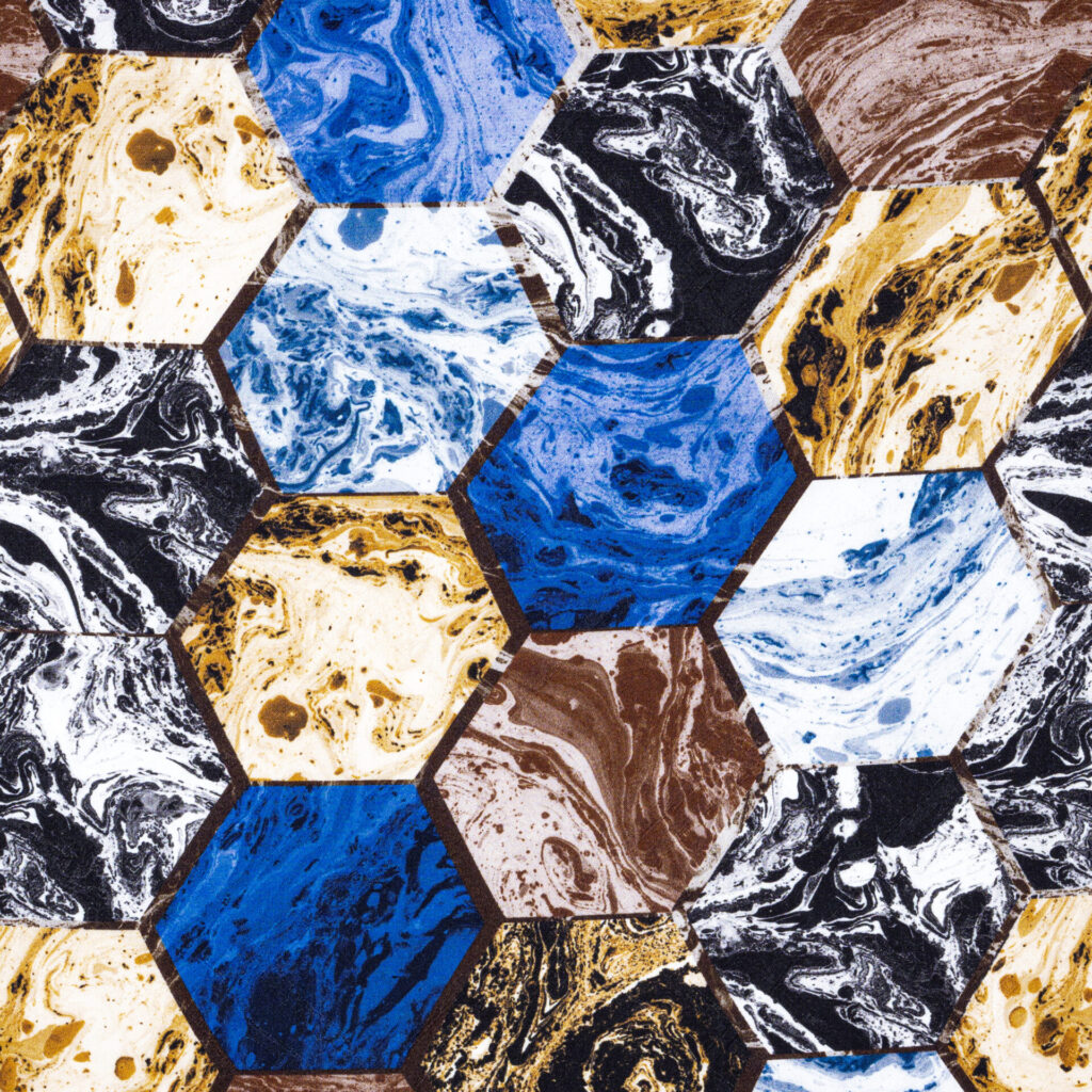 SATIN ONYX BLUE BROWN