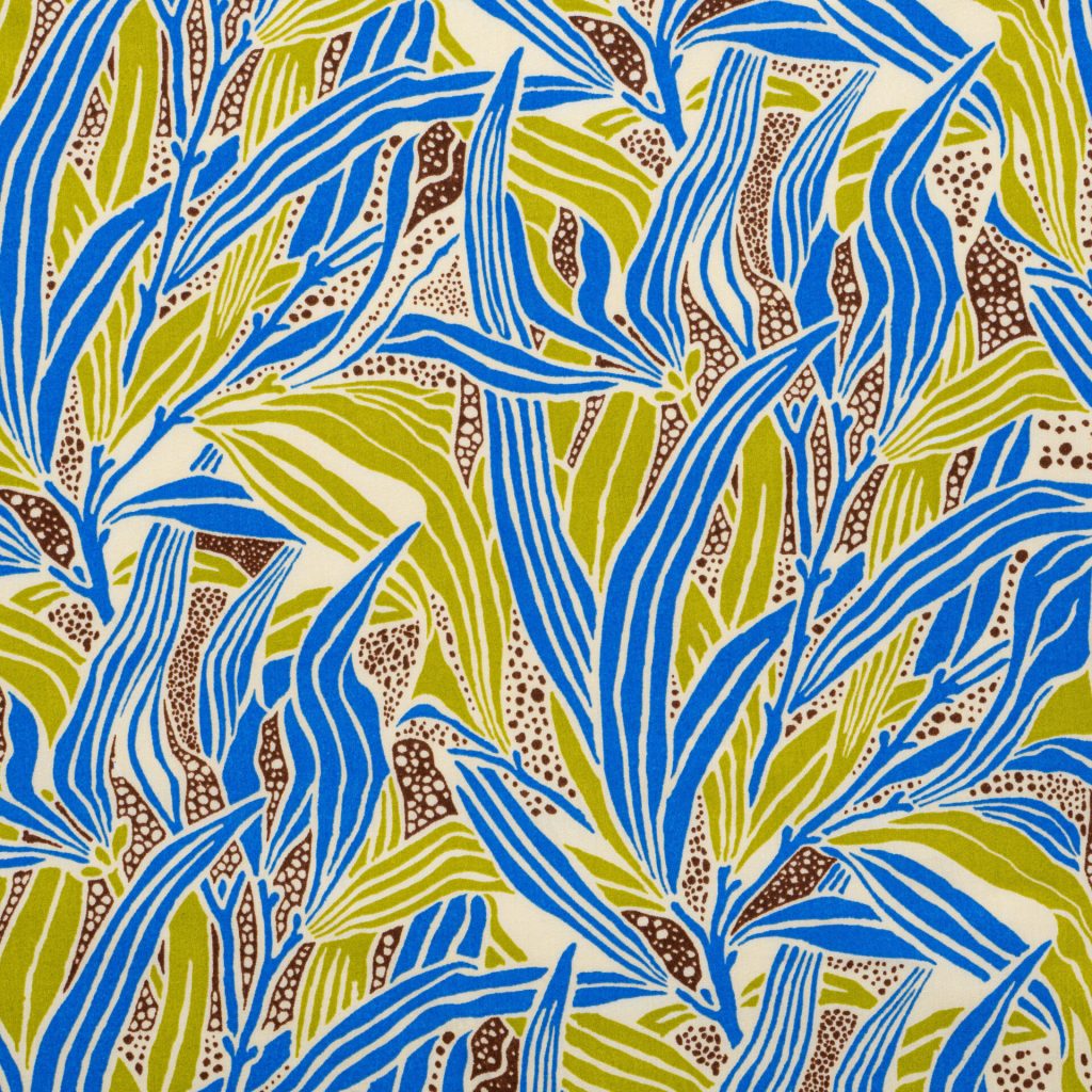 Yoruba - Lime and Blue