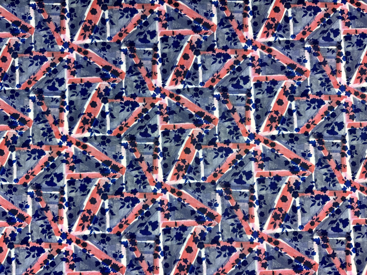 FLORAL FLAG B TANA ORGANIC