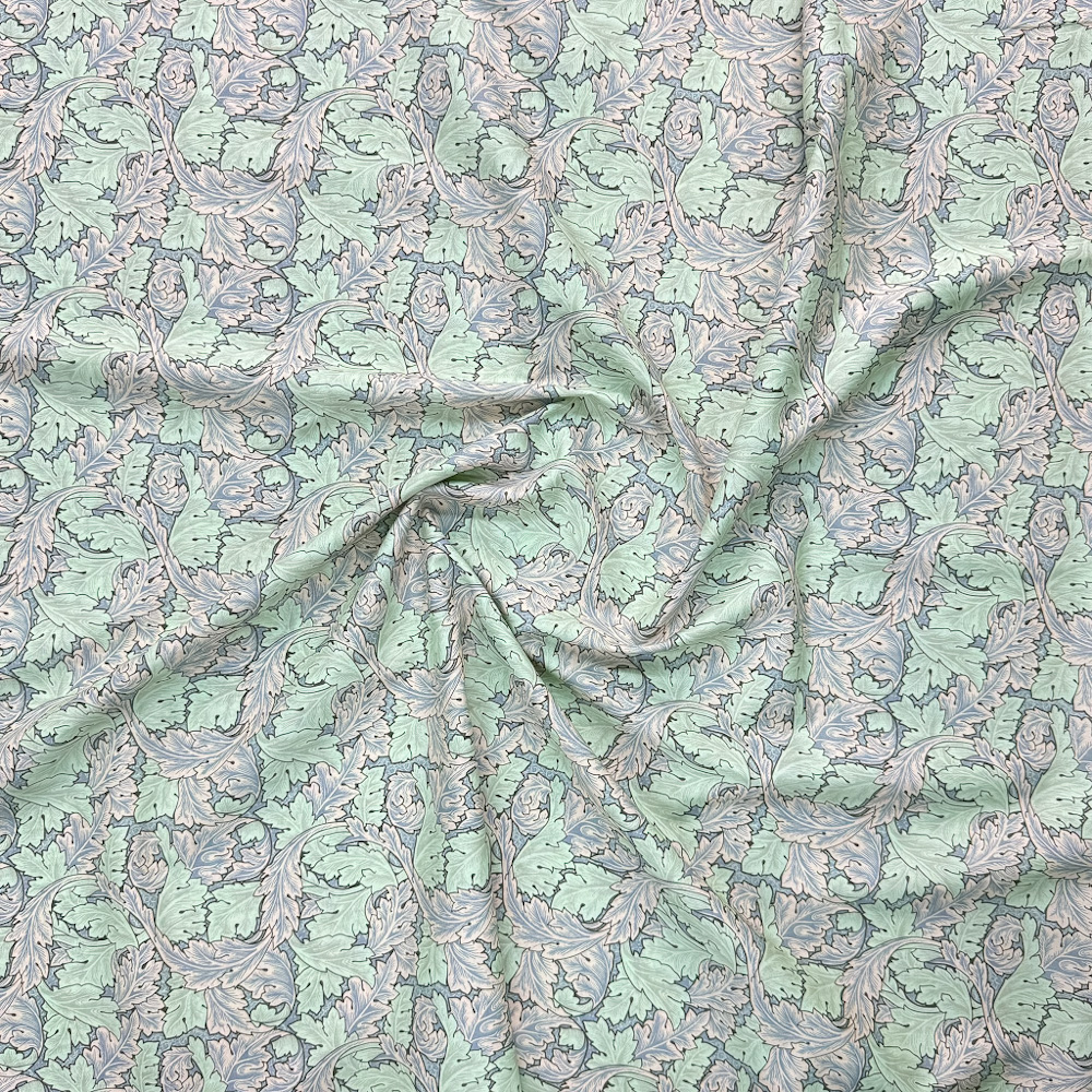 Shaokat Rind acanthus leaves A Shaukat Cotton Collection - Shaukat Fabrics