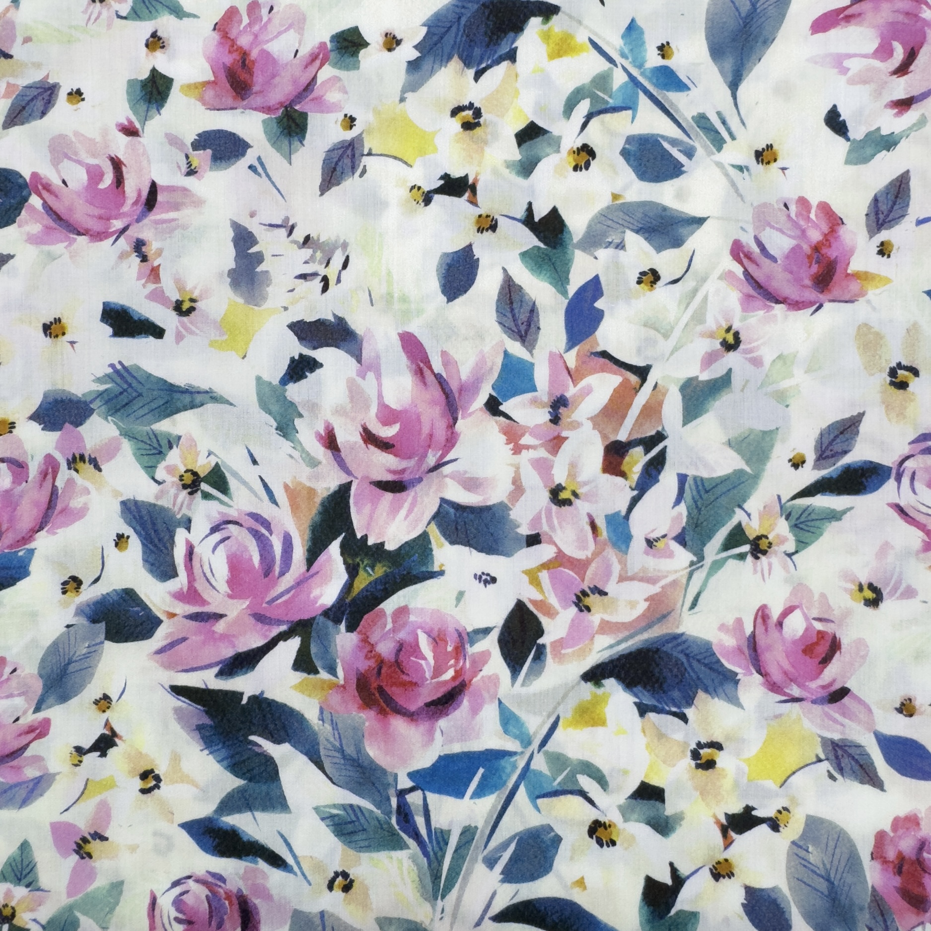 Flourishing Bloom B Organic Tana Lawn™ Cotton