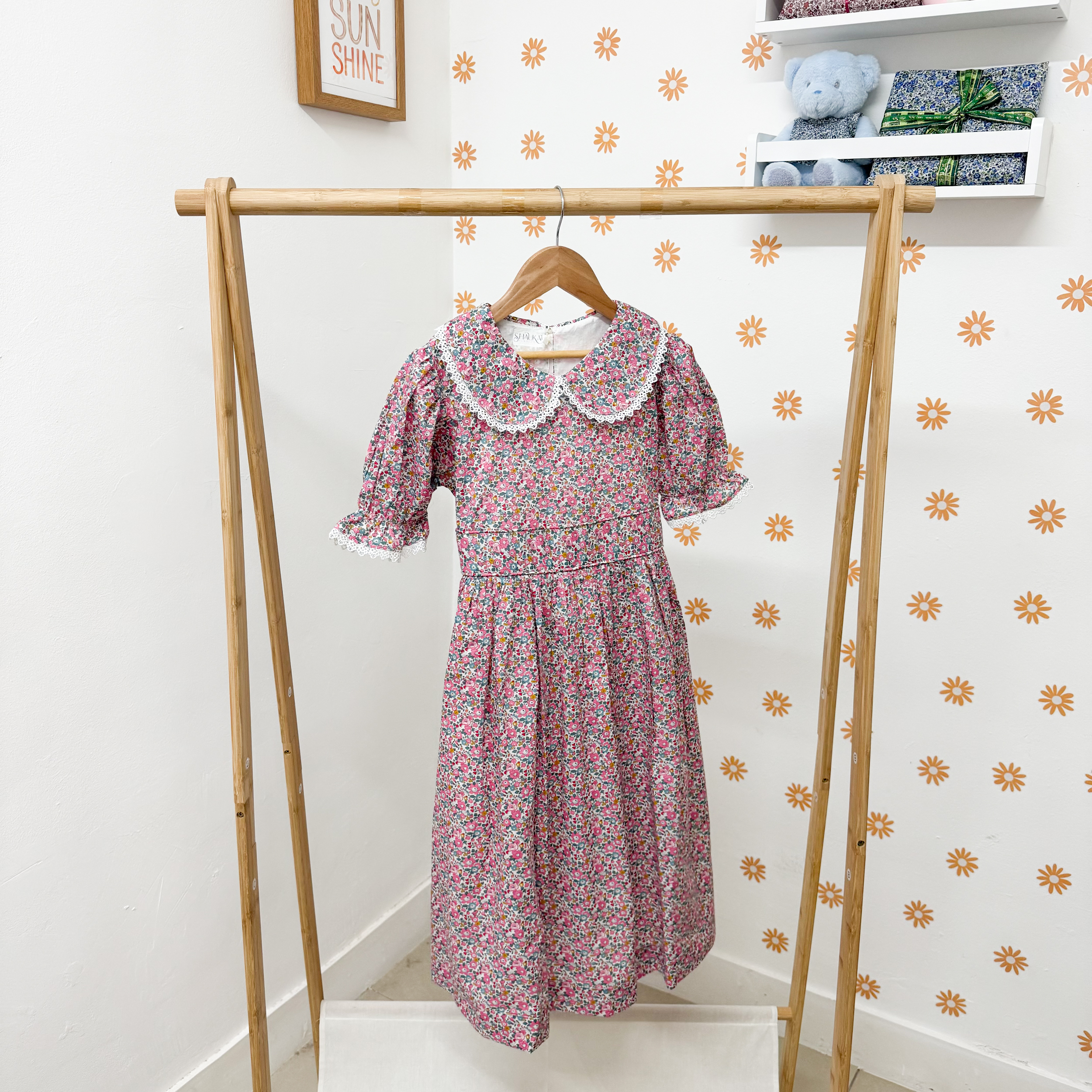 Floral Dress -(10-12 Years old )
