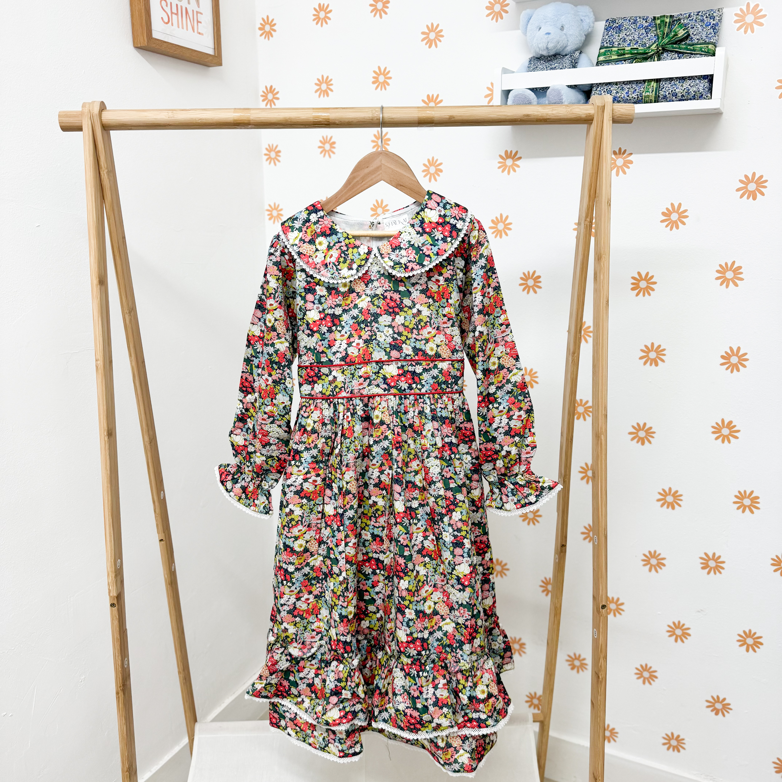 Floral Dress -(10-12 Years old )