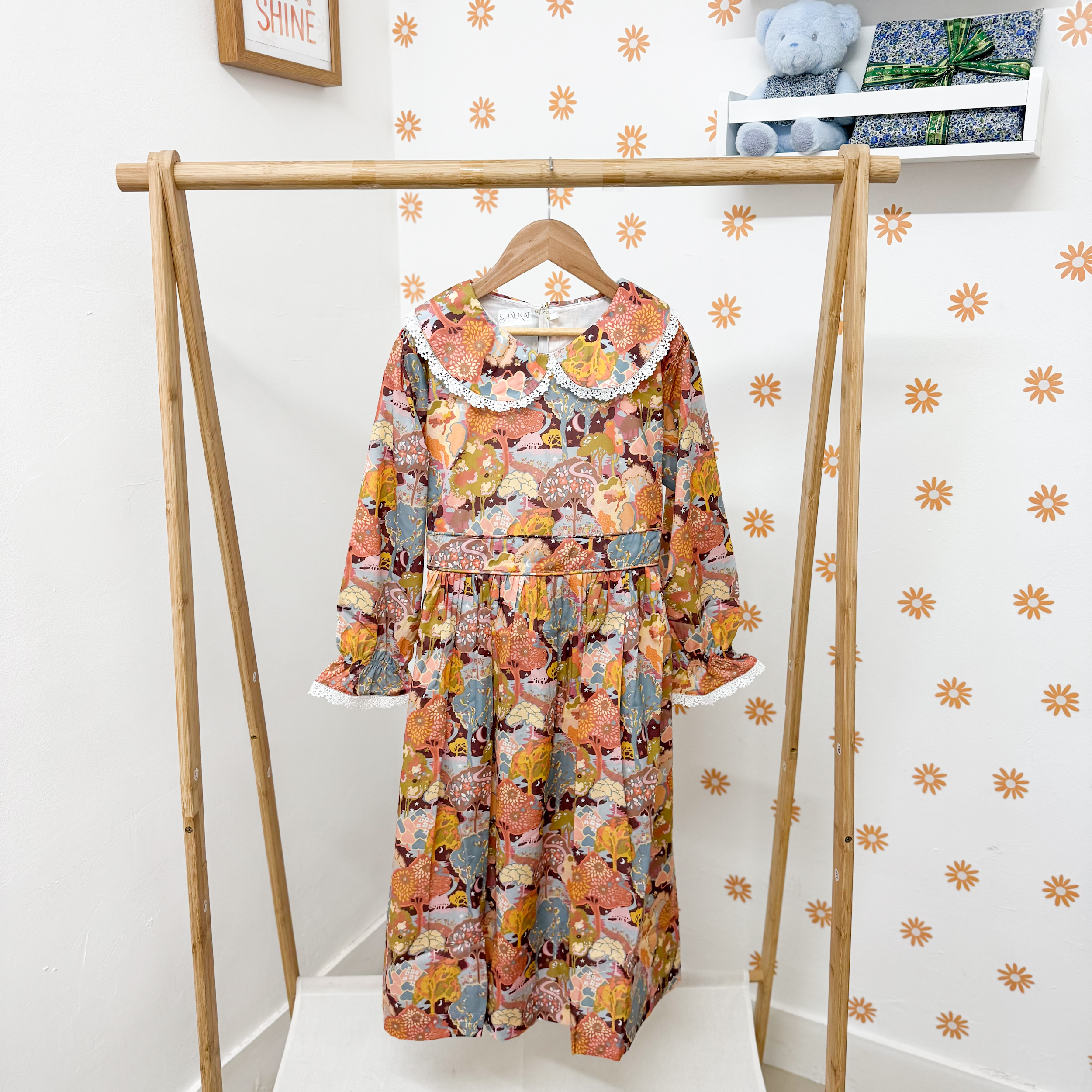 Floral Dress -(10-12 Years old )