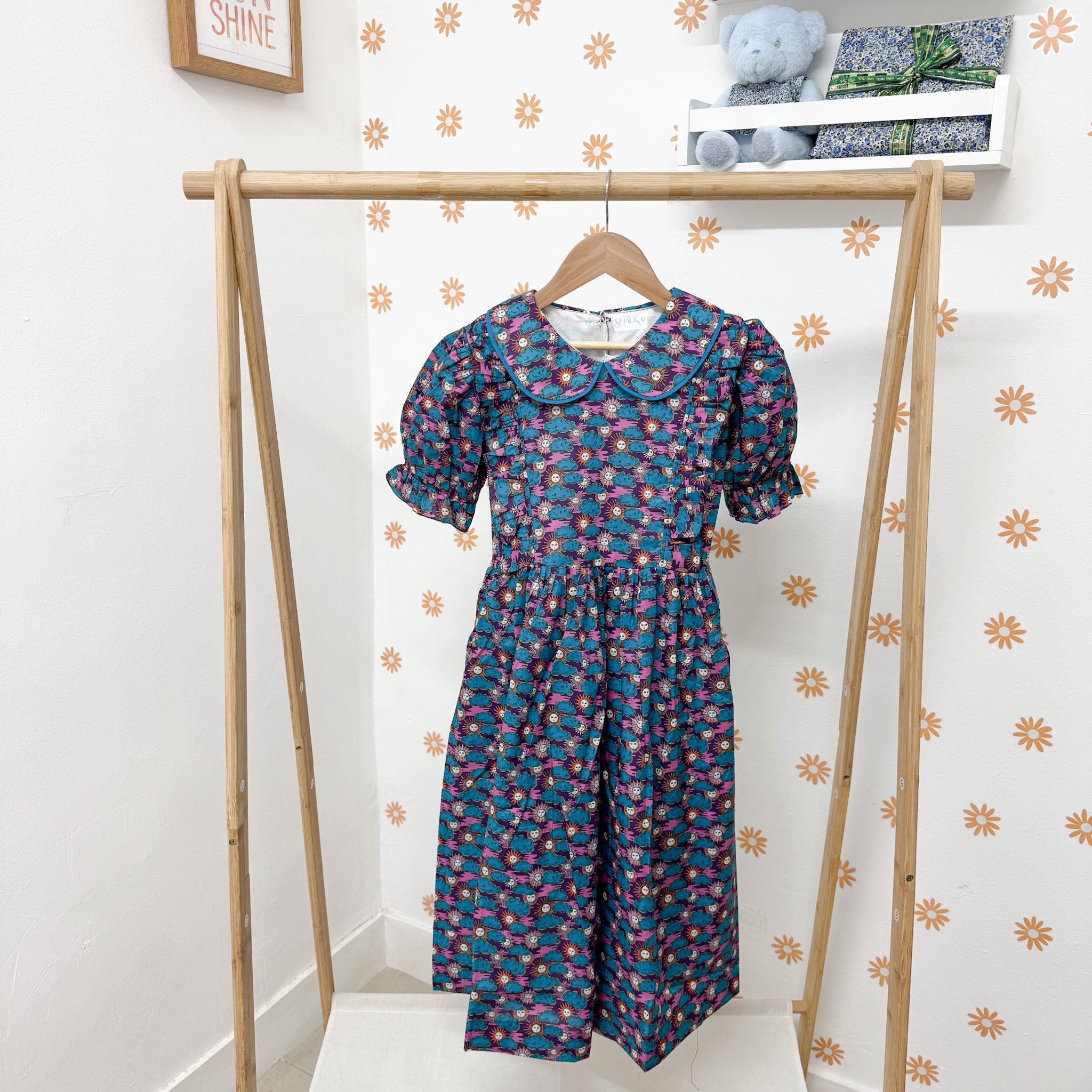 Floral Dress -(10-12 Years old )