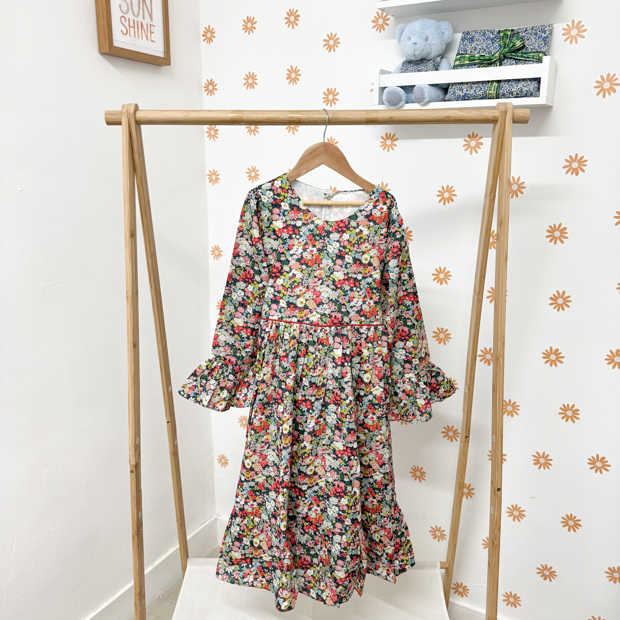 Floral Dress -(10-12 Years old )