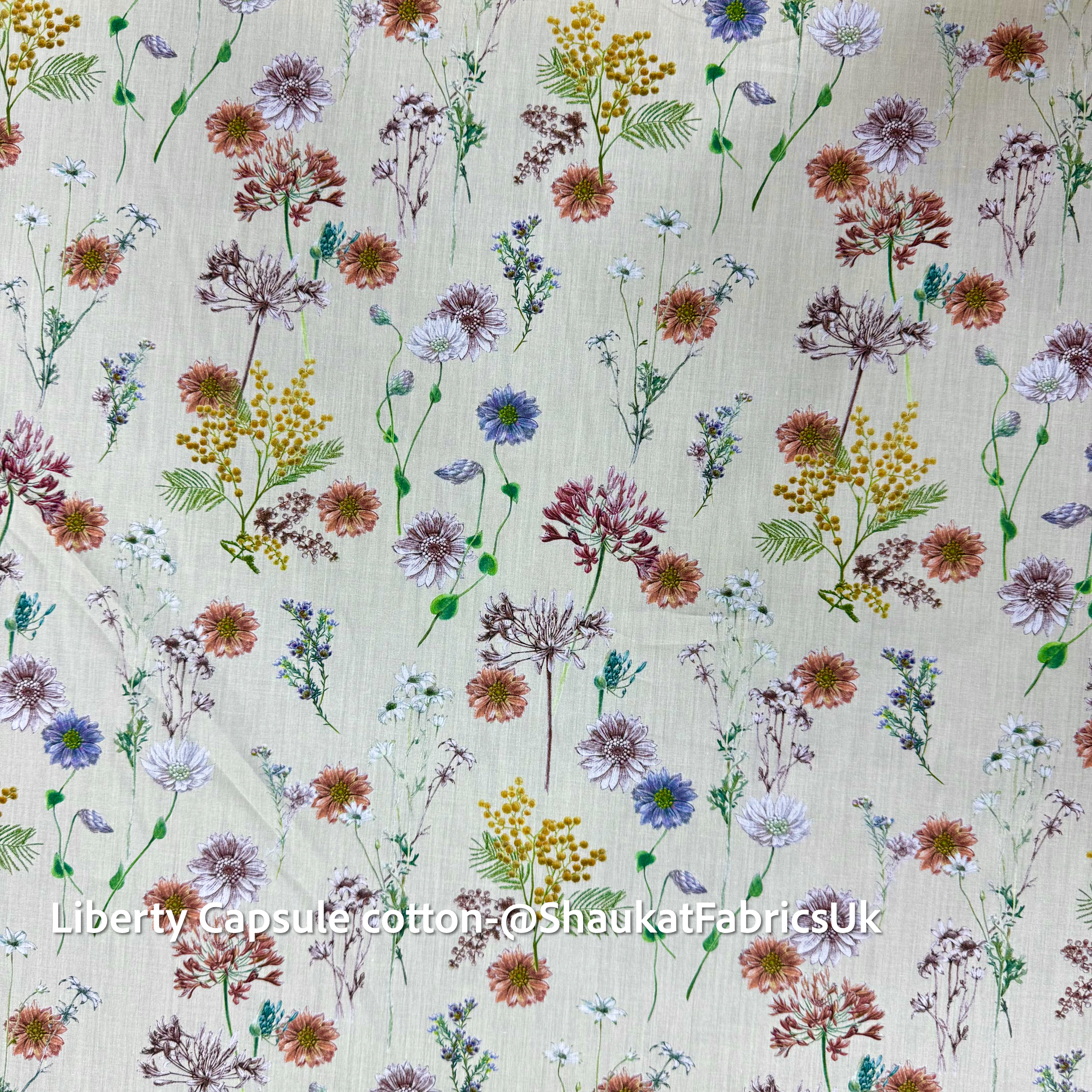 liberty Metallic Crepe de chine-072