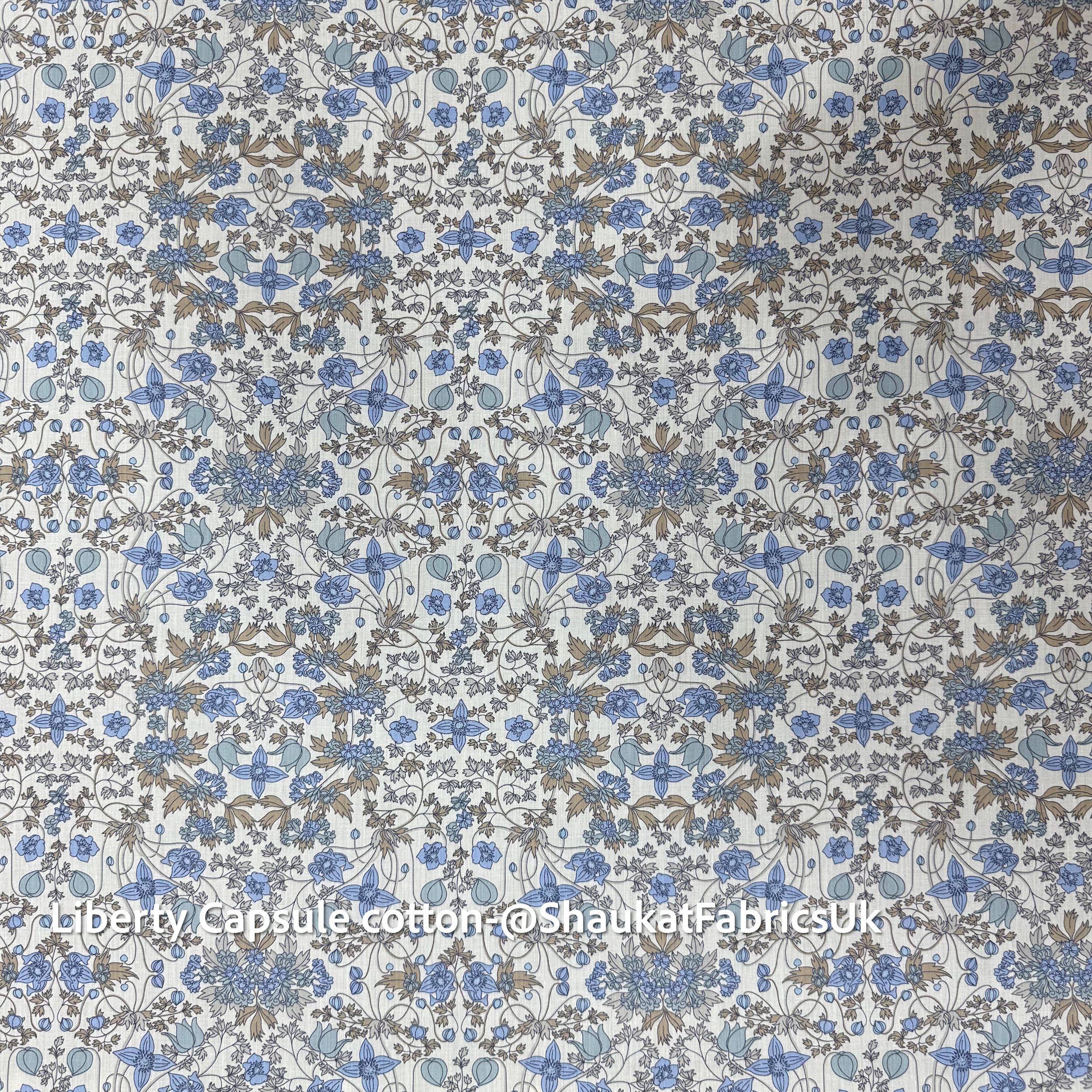 liberty Metallic Crepe de chine-078