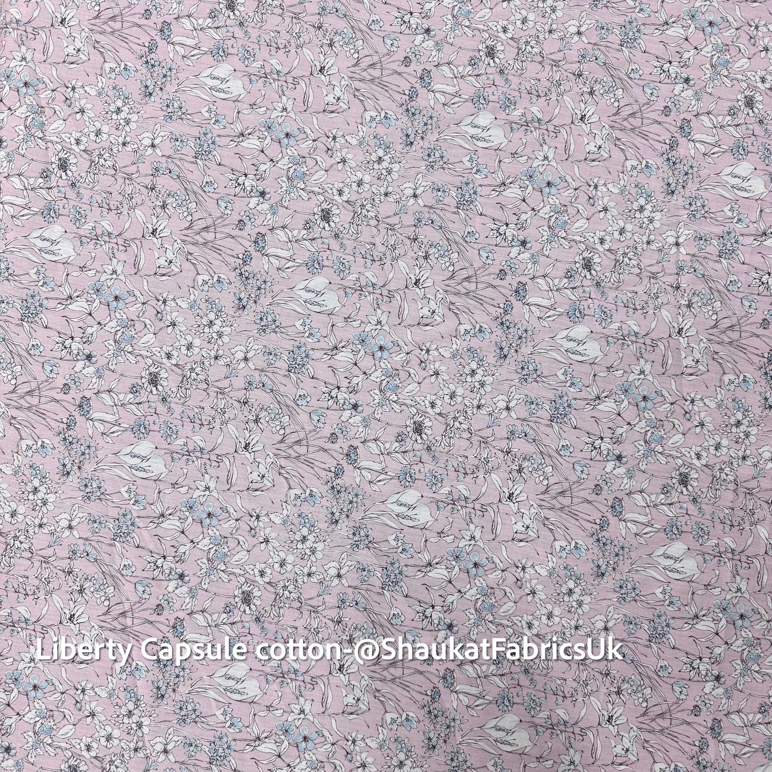 liberty Metallic Crepe de chine-097