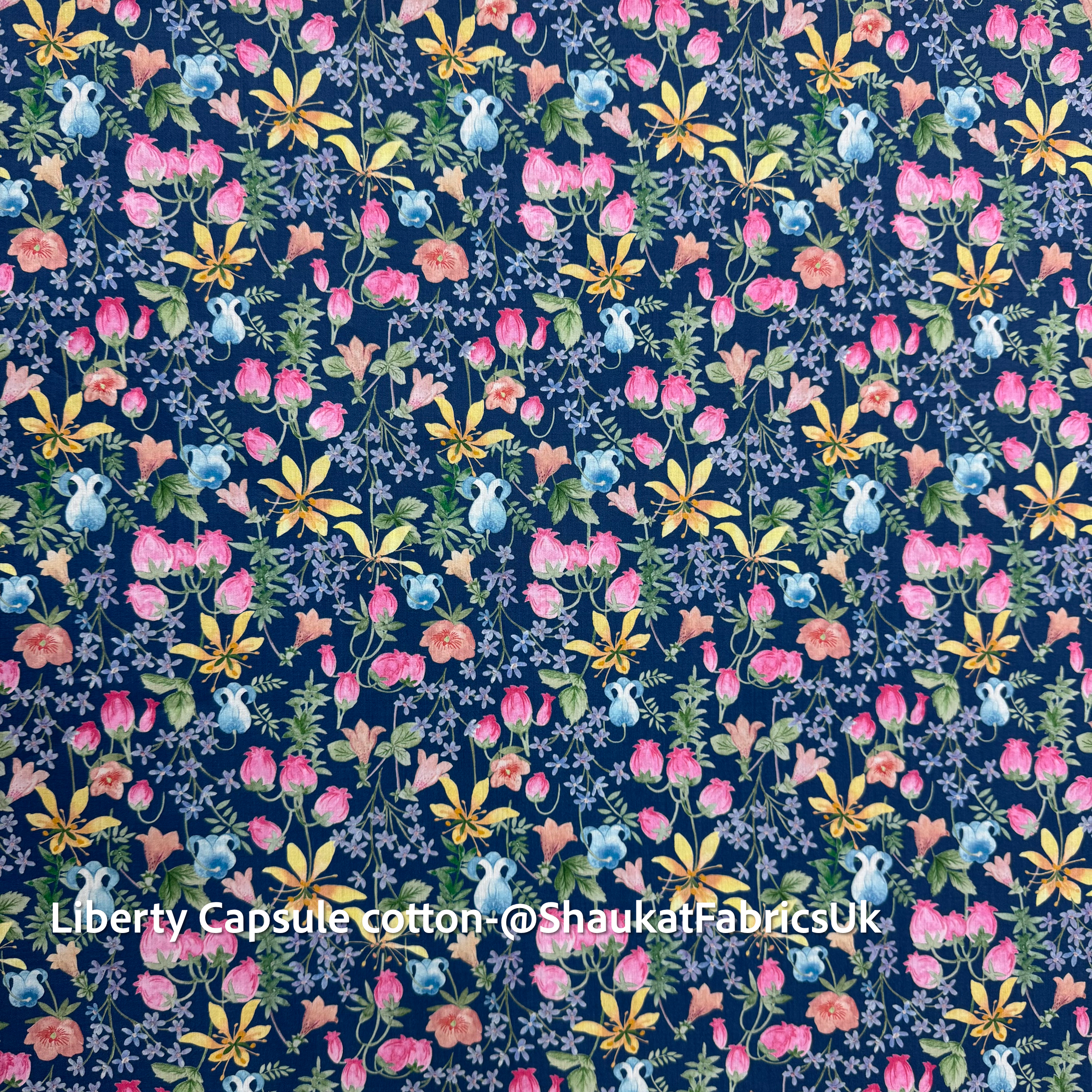 liberty Metallic Crepe de chine-100