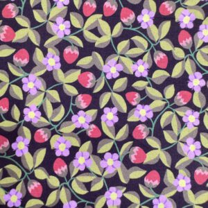 Kelmscott Strawberries c -THE ART OF MAY MORRIS -Liberty Tana Lawn®