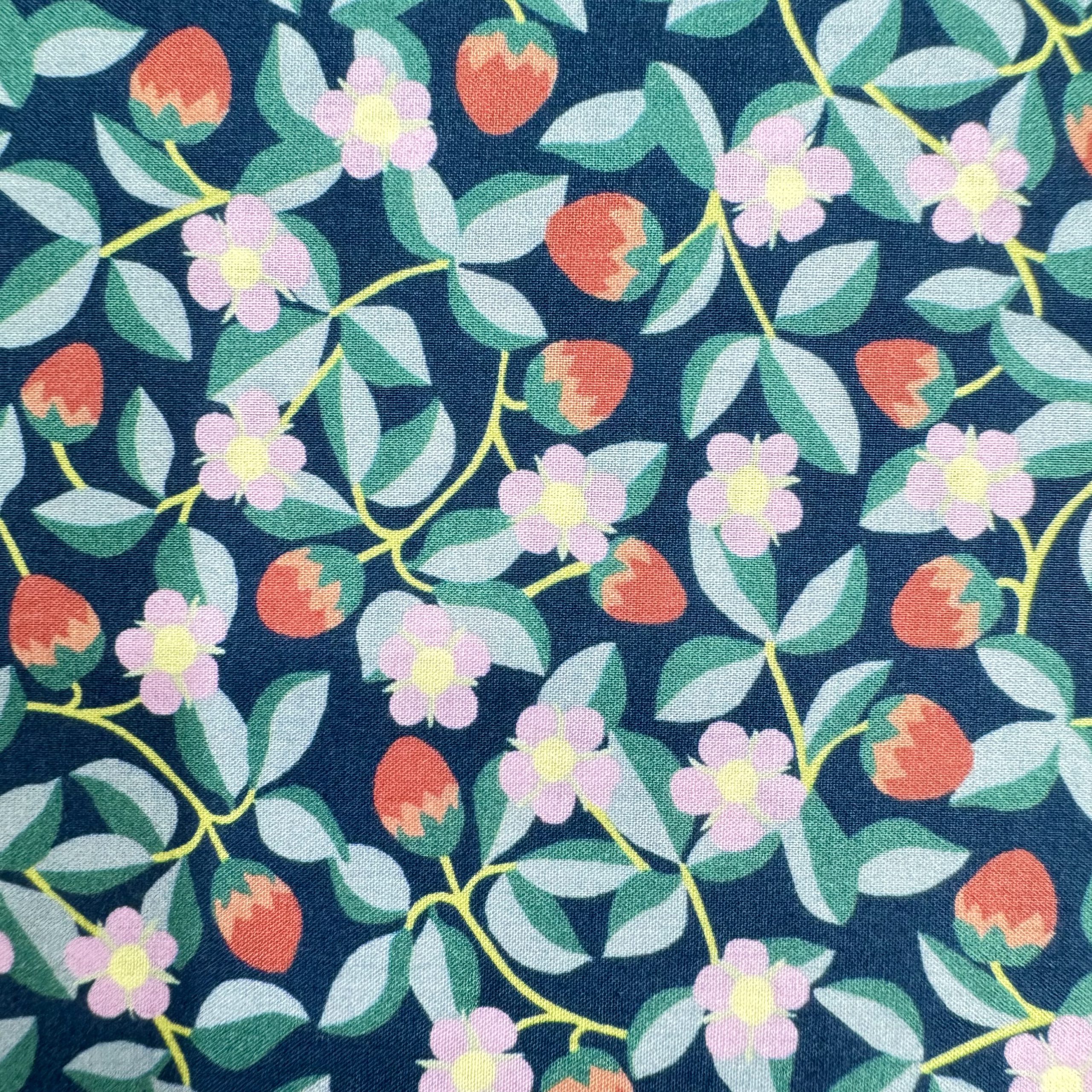 Kelmscott Strawberries b -THE ART OF MAY MORRIS -Liberty Tana Lawn®