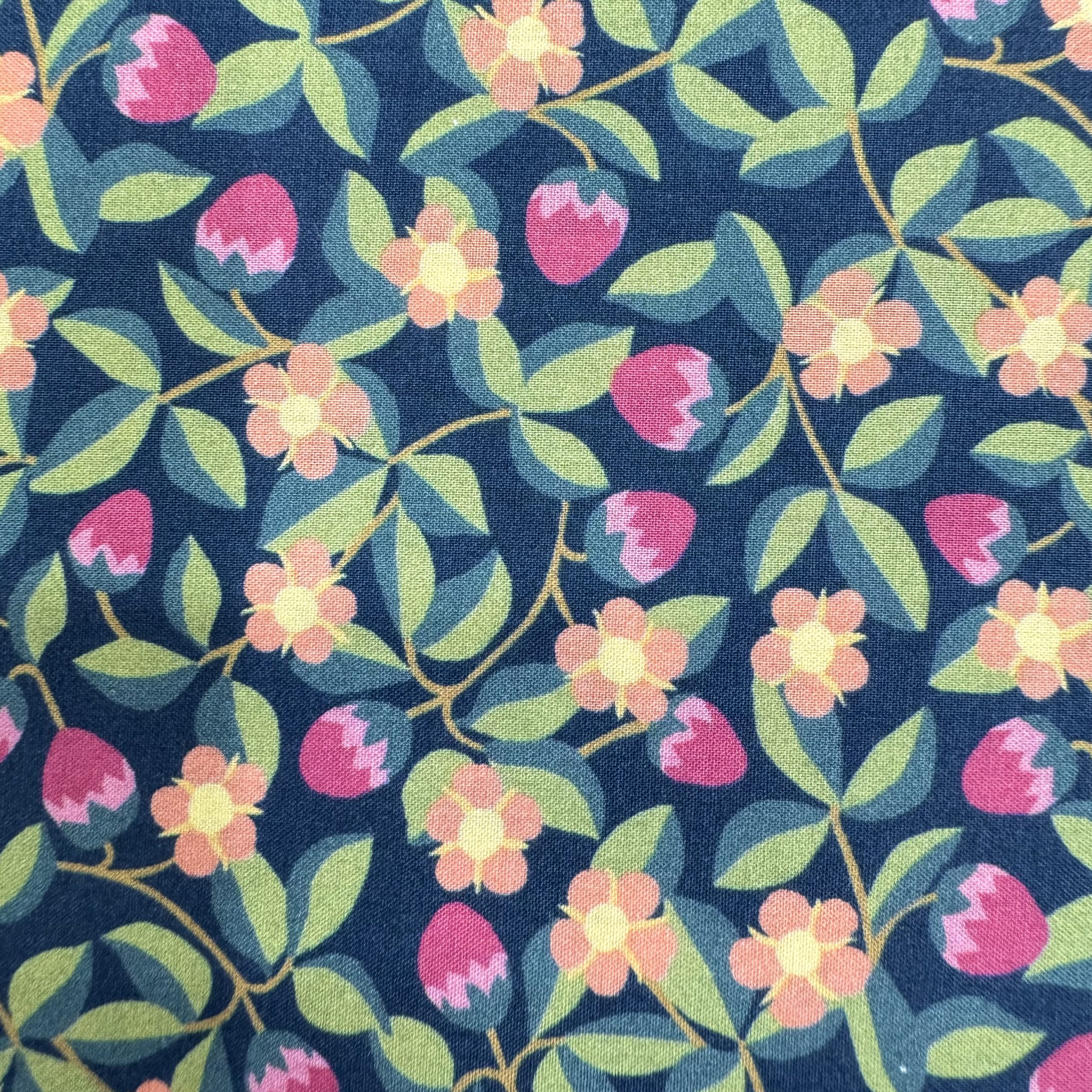 Kelmscott Strawberries A -THE ART OF MAY MORRIS -Liberty Tana Lawn®